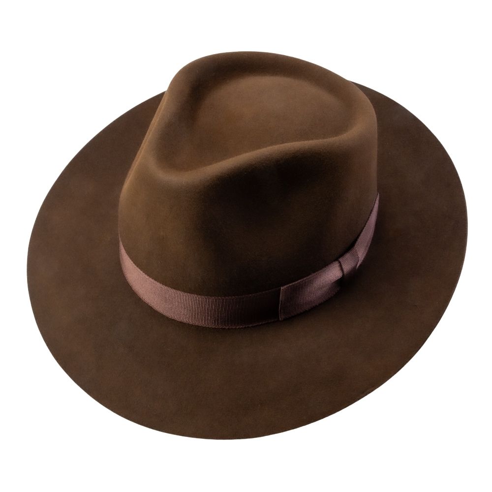 Brown ‘Ha’ Fur Felt Hat